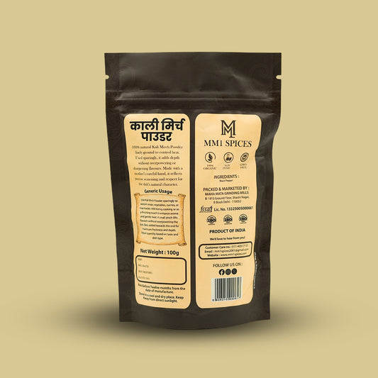 Kali Mirch Powder (Black Pepper Powder)